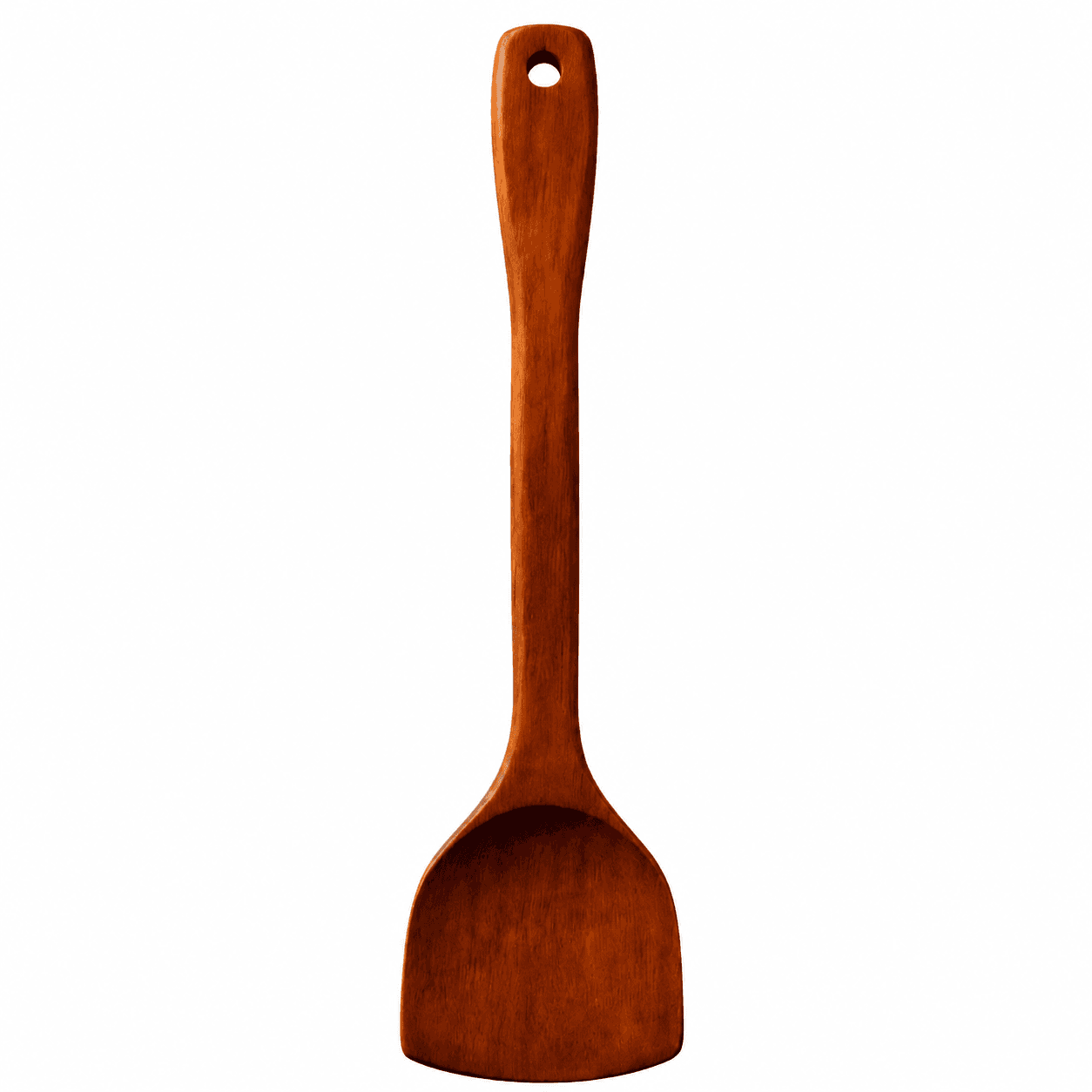 Long Wooden Cooking Spatula 2