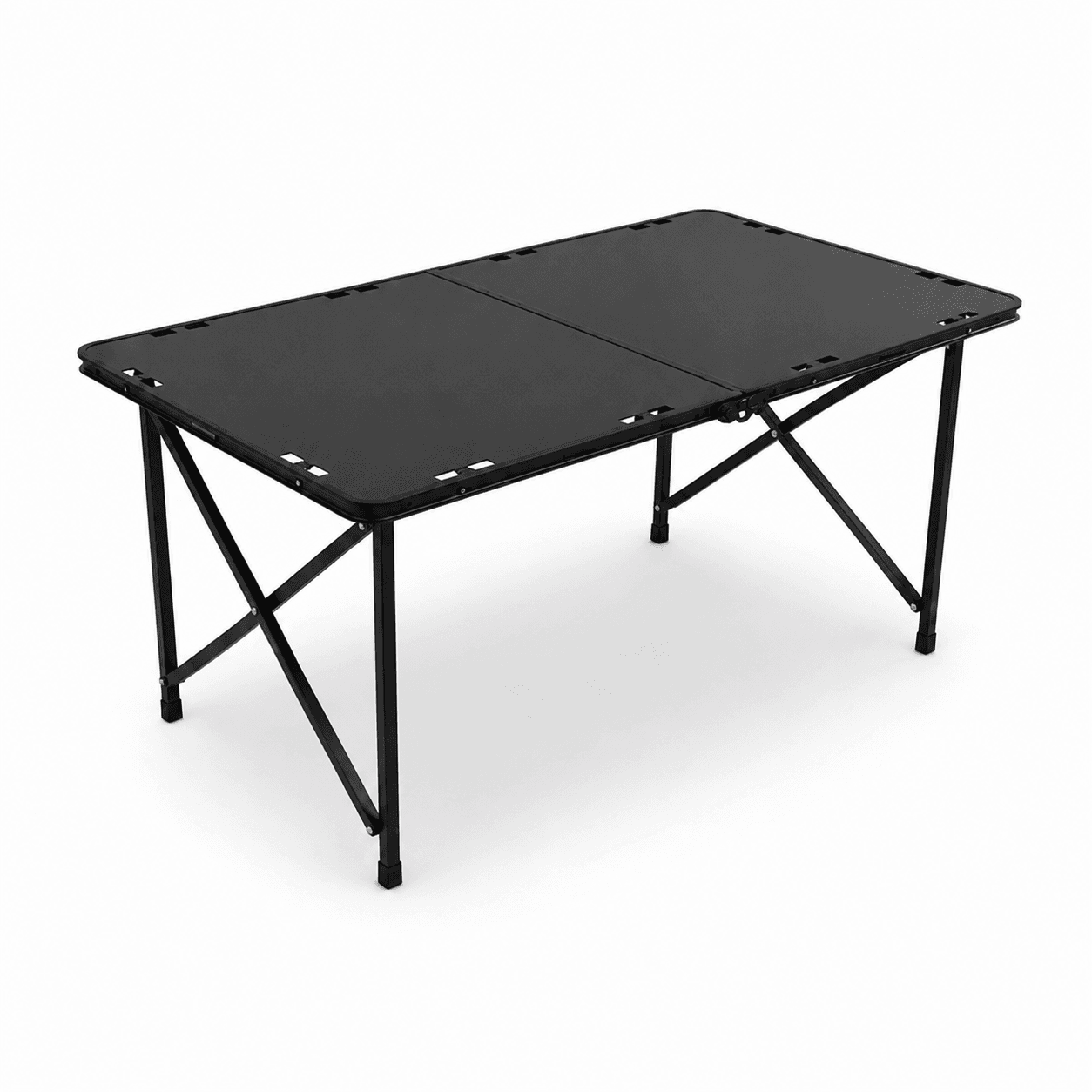 Foldable Camping Table with Sturdy Dual-Panel Top 1