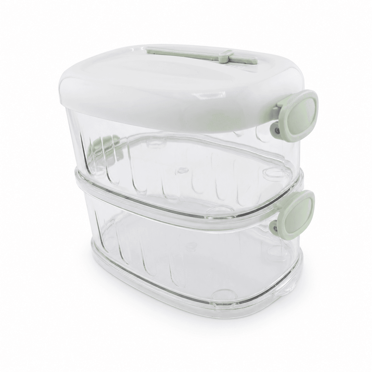 Rectangular Two-Tier Spice Storage Container 2
