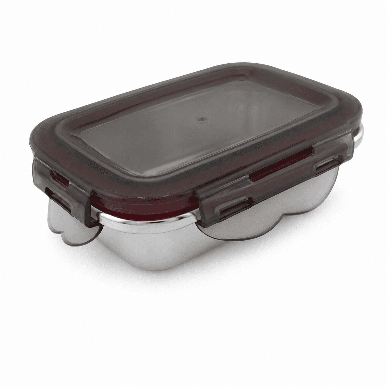 Rectangular Stainless Steel 304 Food Storage Container - 220 ML 2