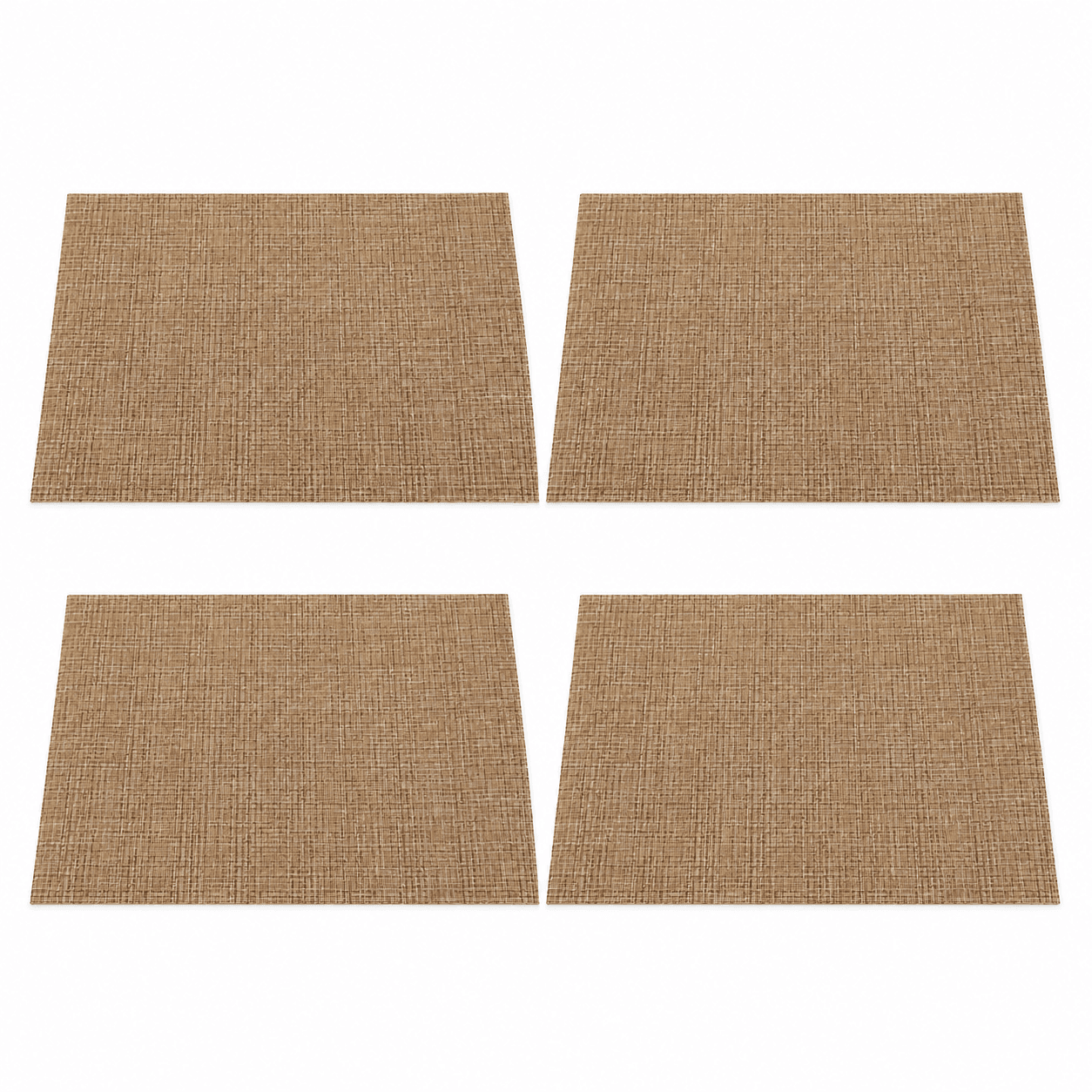 Rectangular Woven PVC Teslin Placemat Size 30×45 cm Set of 4 Pieces
 2