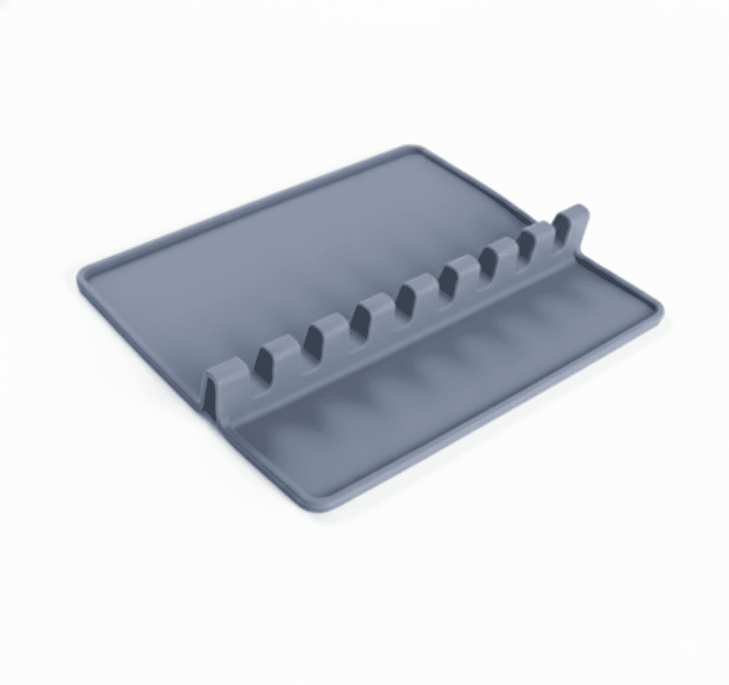 Non-Slip Silicone Kitchen Utensil Holder 2