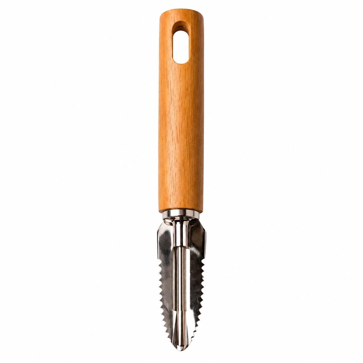 Professional Vegetable Peeler with Wooden Handle 3