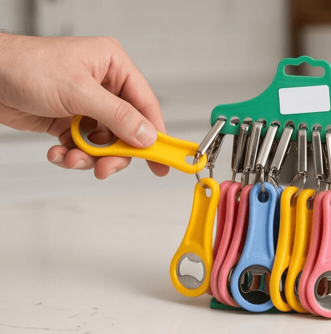 Colored Metal Openers, Multi-Pack - Yellow 2