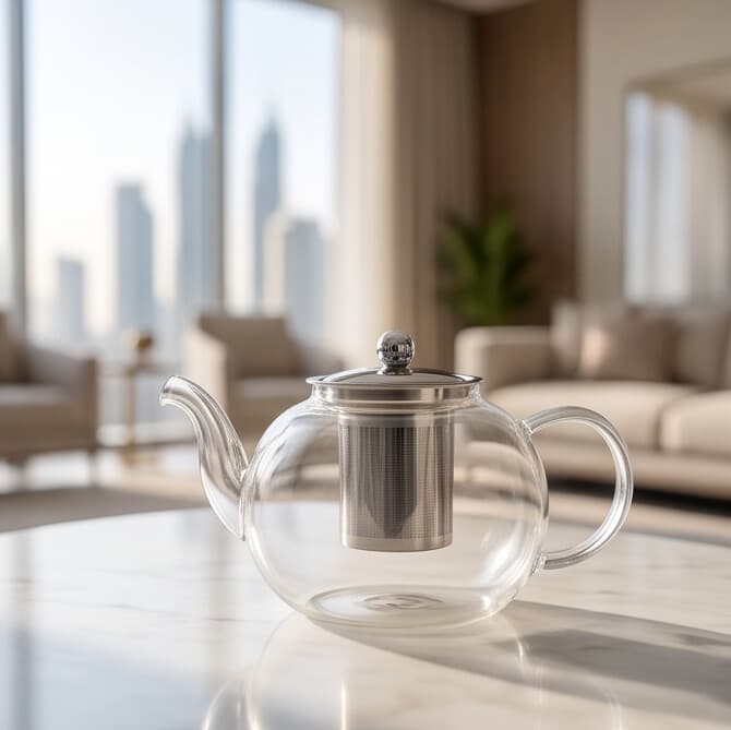 Glass Filter Teapot 6