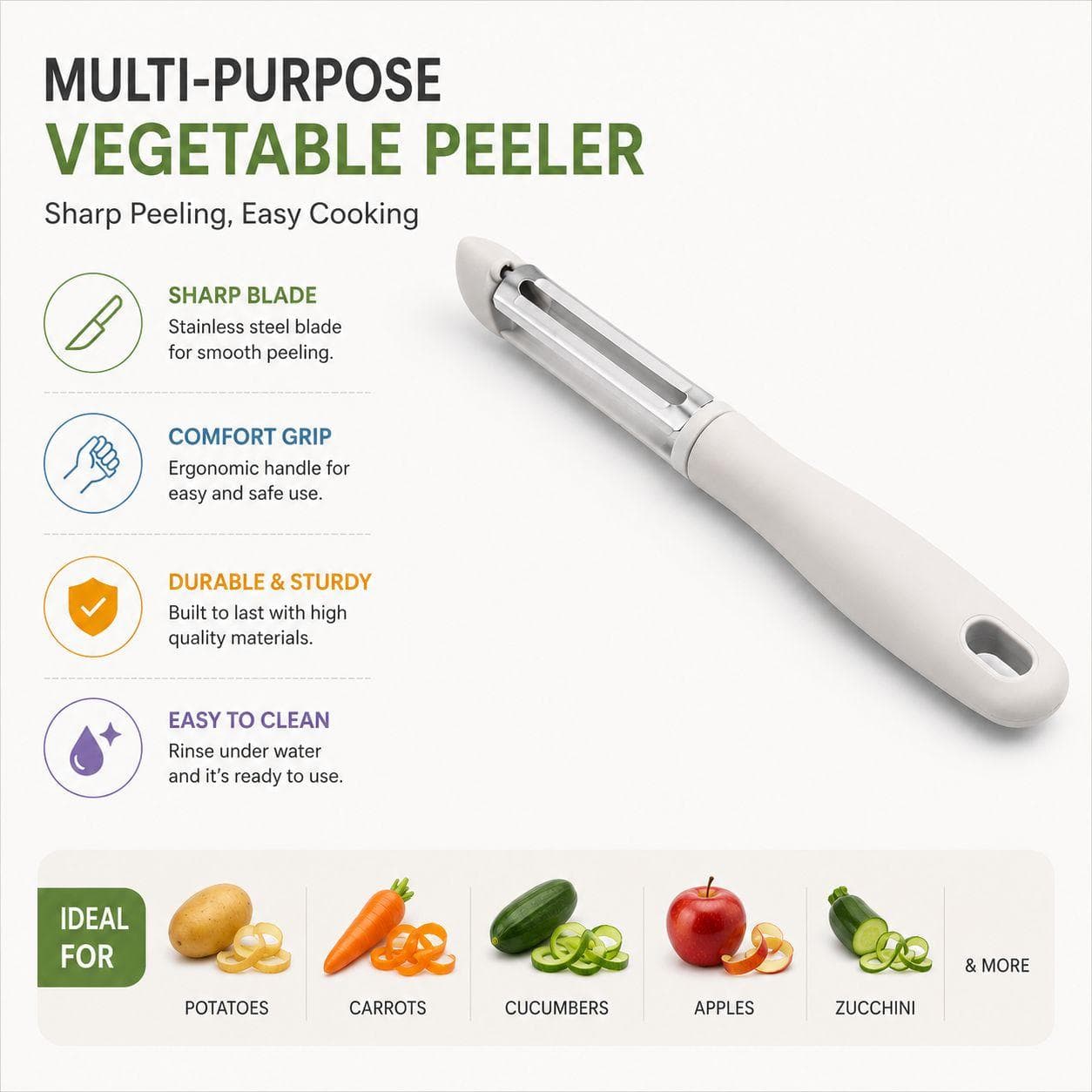 Fruit & Vegetable Peeler