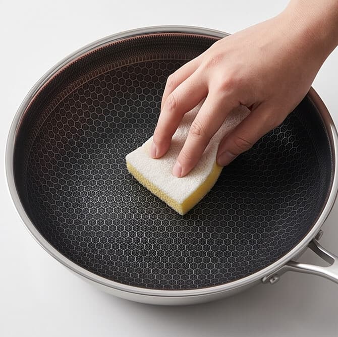 Tri-ply stainless steel pan with a glossy finish, no lid, 1.6L capacity, size 28 × 8 cm. 8