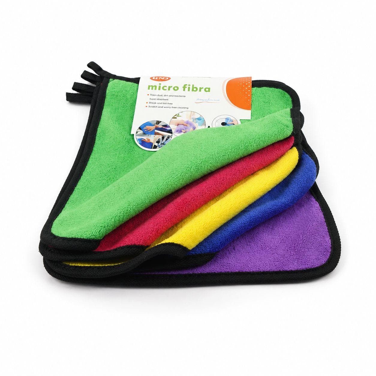 Cleaning Cloth MB76 (Multi-Purpose Microfiber Towel, Yellow) 5