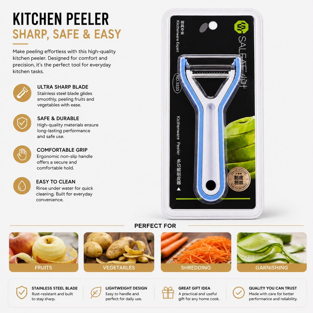 Multi-Function Vegetable Peeler 7
