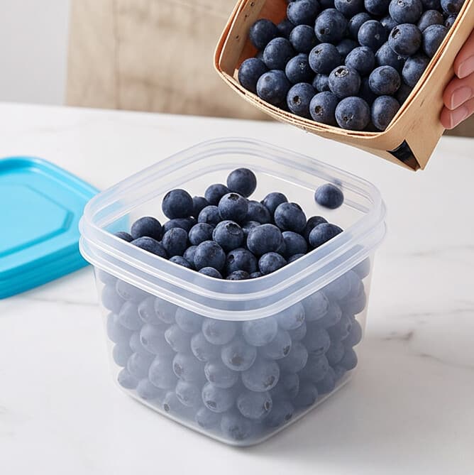 Square Food Storage Container Set - 4 Pieces 6