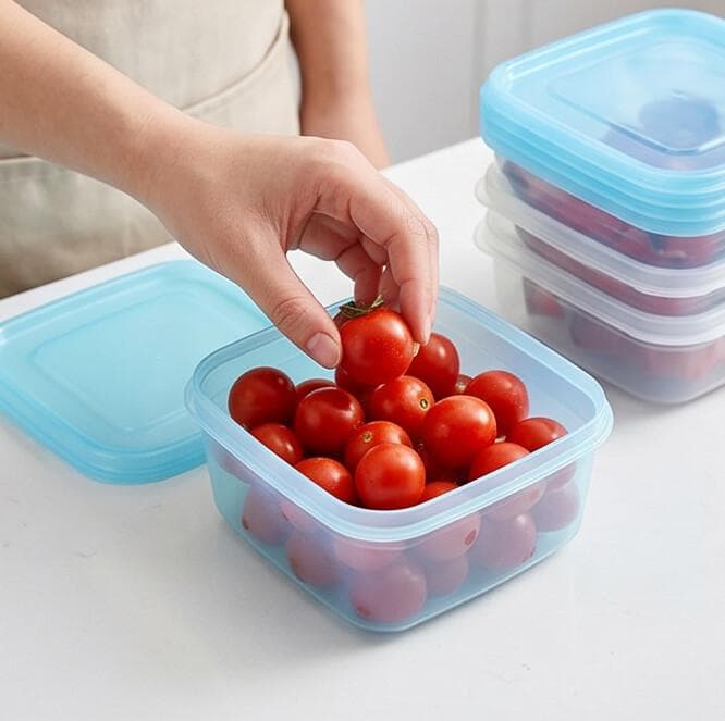 Square Food Storage Container Set - 4 Pieces 8