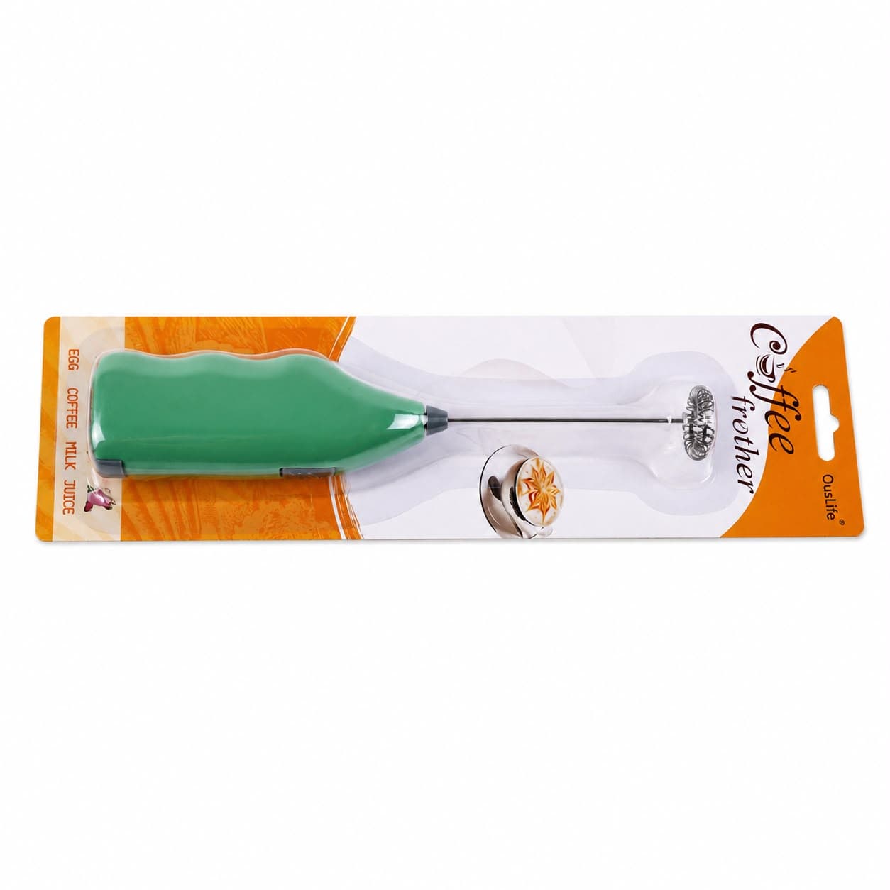 Electric Milk Frother - Green 4