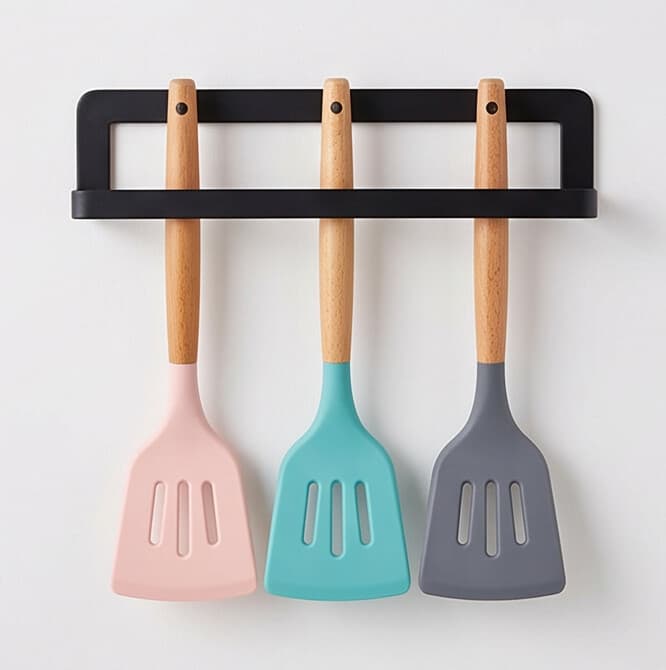 Three-Tier Metal Kitchen Storage Rack