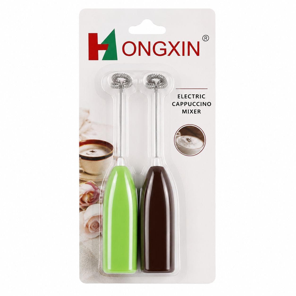 Portable Electric Milk Frother for Coffee and Cappuccino 2