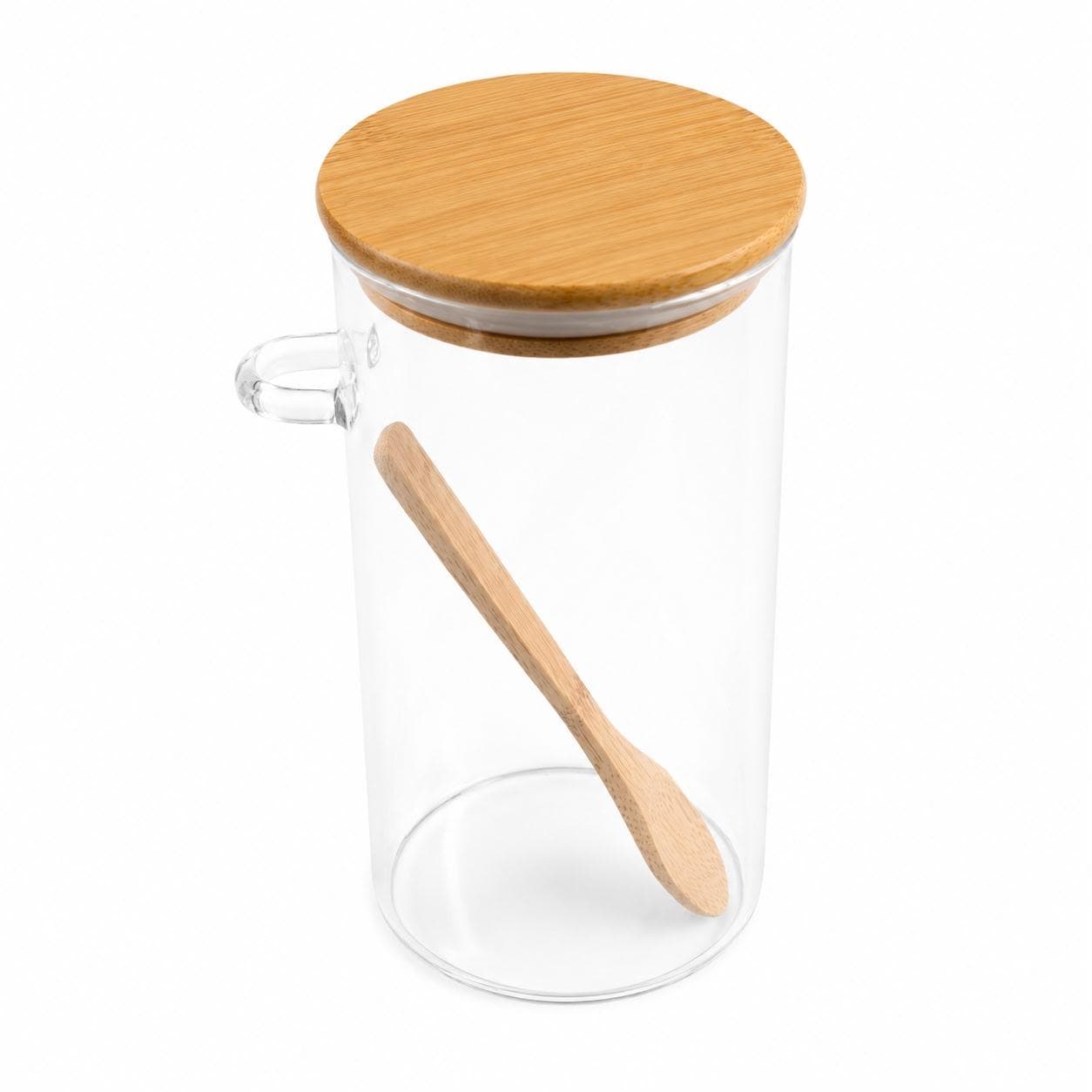 Airtight Glass Storage Jar with Bamboo Lid and Wooden Spoon for Food and Spices – Size 8.5×20 cm


 5
