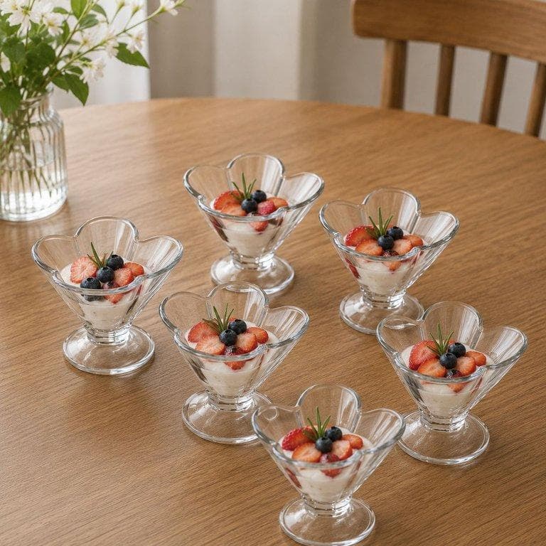 Dessert Bowl Italian Design 6Pcs Set