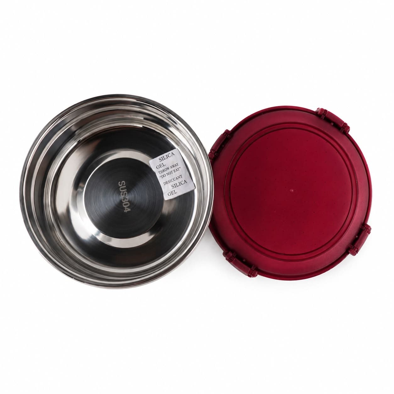 Set of 2 Stainless Steel Airtight Food Containers – 1500ml 2