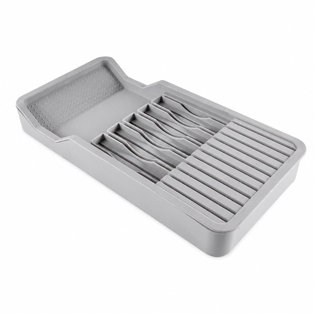 Adjustable Kitchen Drawer Organizer (Gray) 2