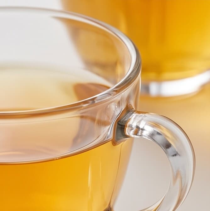 Clear Glass Tea & Coffee Cup with Handle – 175ML 7