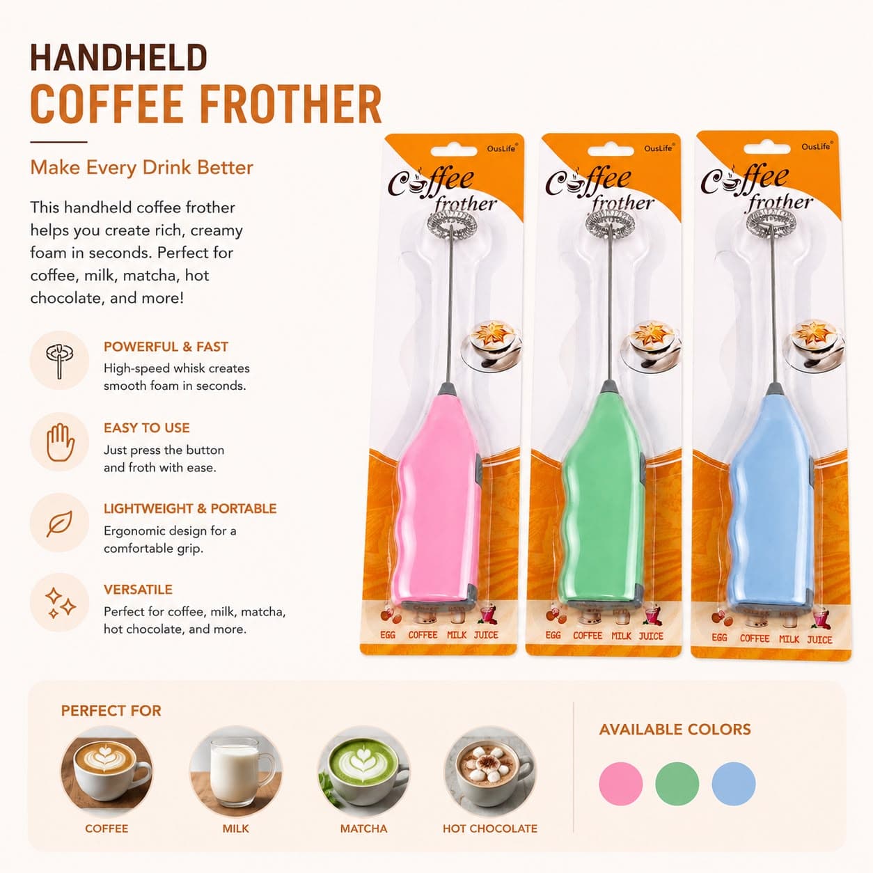 Electric Milk Frother