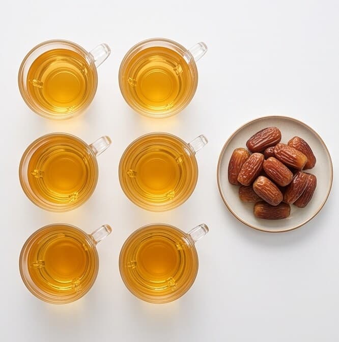 Clear Glass Tea & Coffee Cup with Handle – 175ML 8