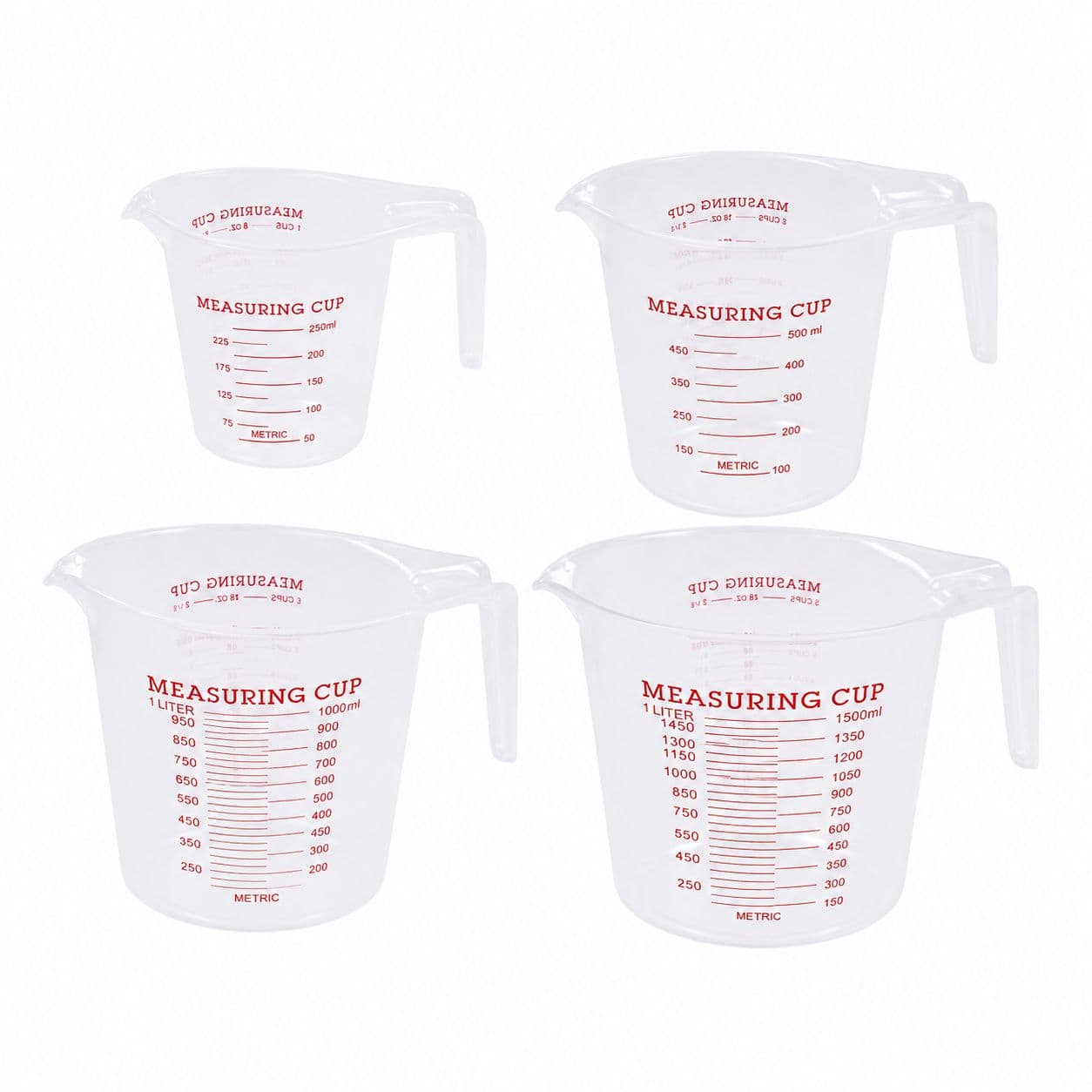 Measuring Cup Set of 4 Pieces (24×16×17 cm) 2