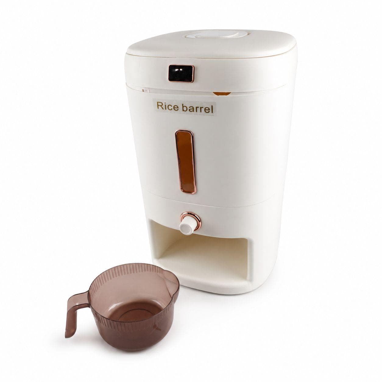 Airtight Rice Storage Container with Bottom Dispensing System 2