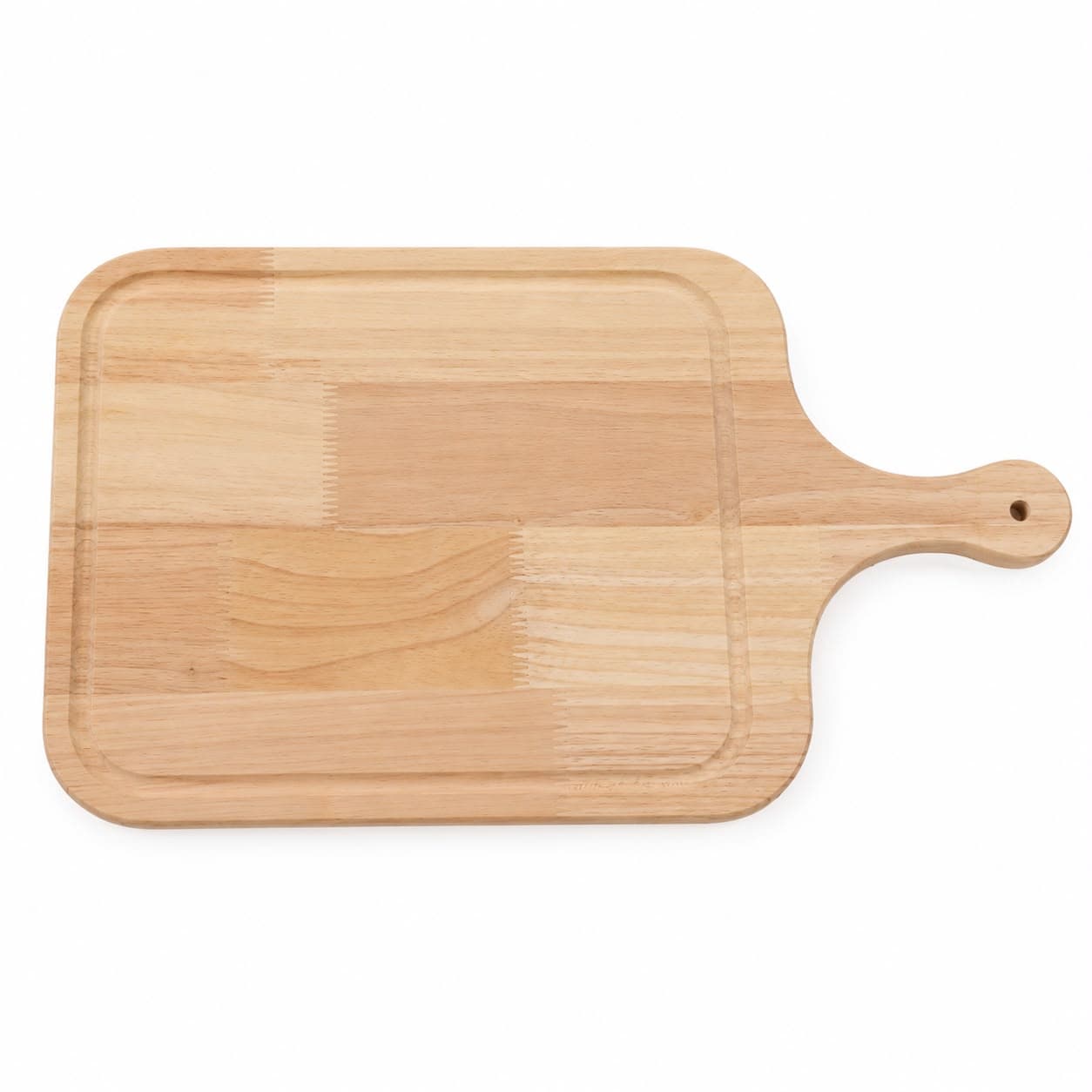 Rectangular Wooden Pizza Board with Handle - 40 cm 2