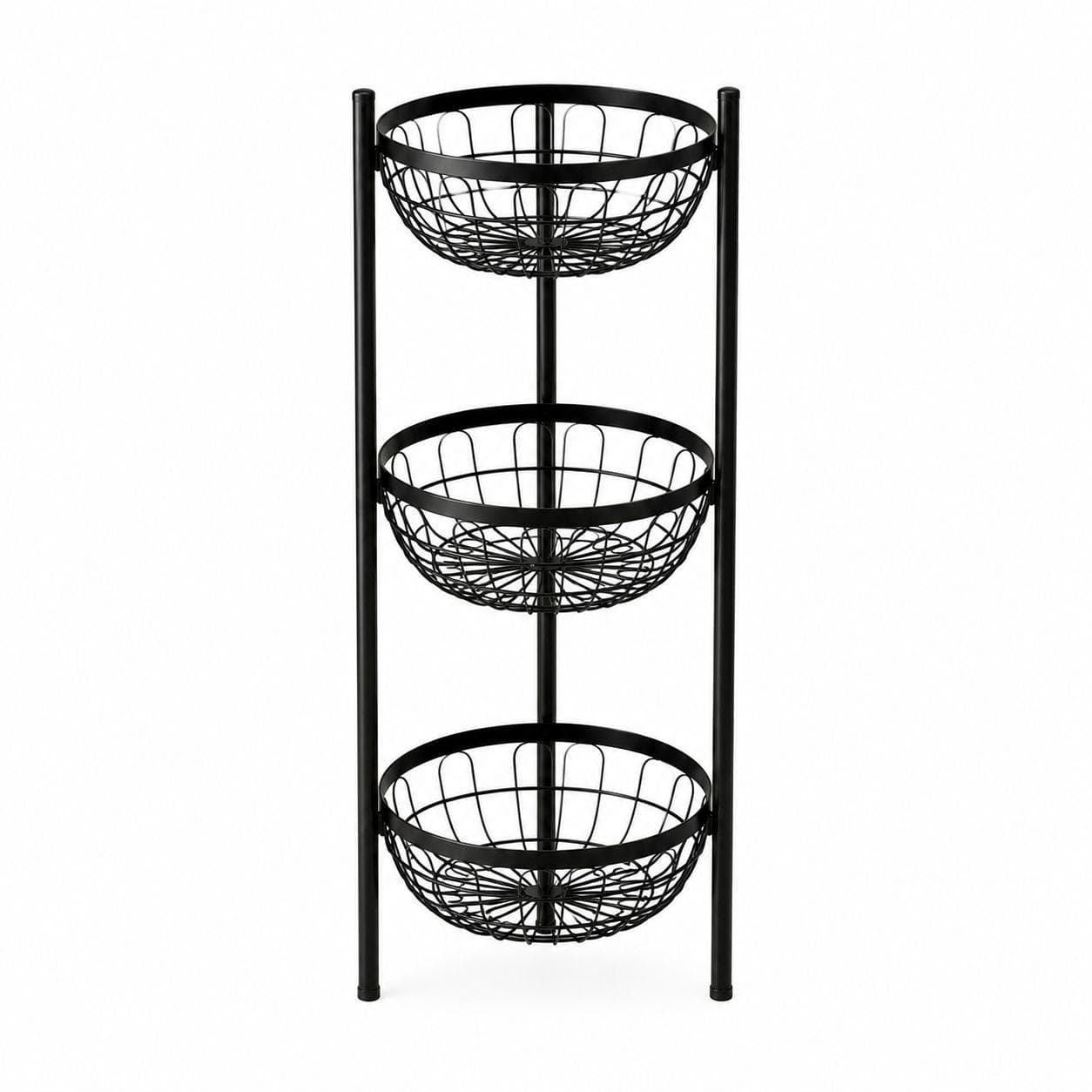 Standing Metal Storage Rack - 3 Shelves 5