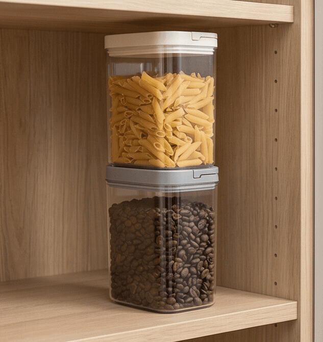 Flip Lid Food Container 2000ml Pack of 2 3