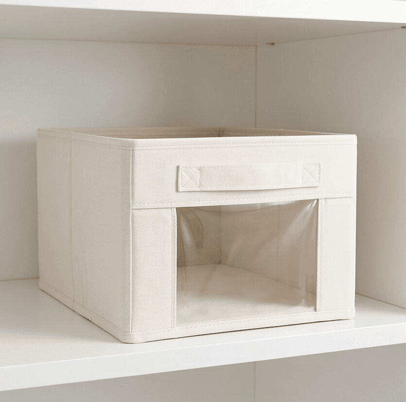 Fabric Storage Box Set – Multi-size wardrobe organizers for clothes, shirts, and accessories