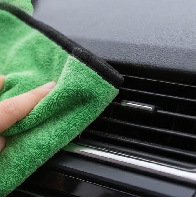 Cleaning Cloth MB76 (Multi-Purpose Microfiber Towel, Yellow) 4