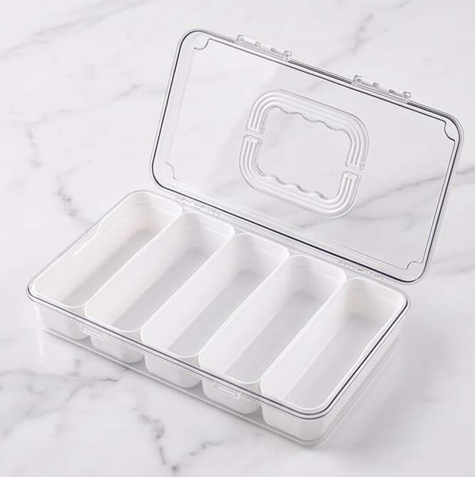 Multi-Compartment Food Container – 5 Sections 3