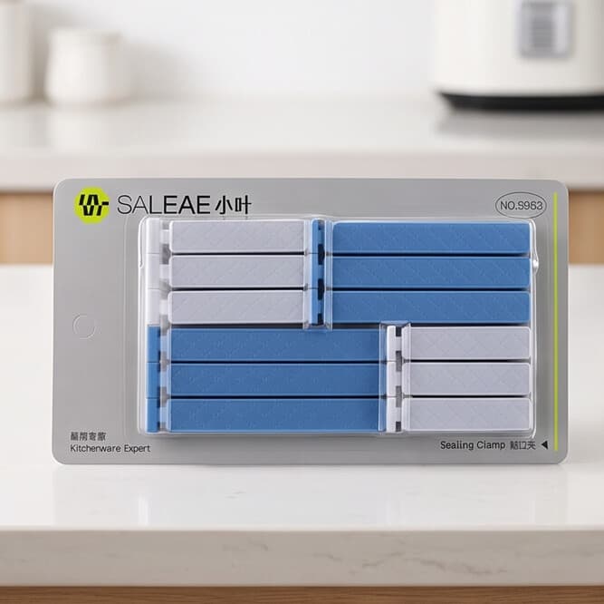 Multi-Size Food Bag Sealing Clips