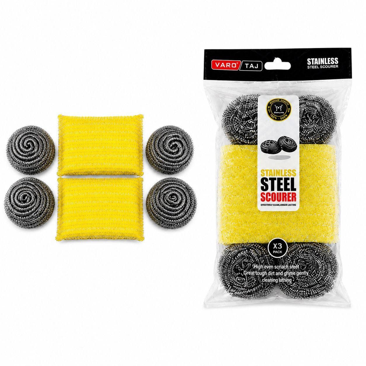 Multi-Purpose Kitchen Cleaning Set 4