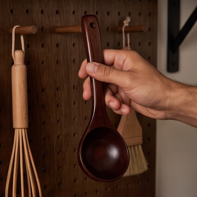 Wooden Soup Ladle 3