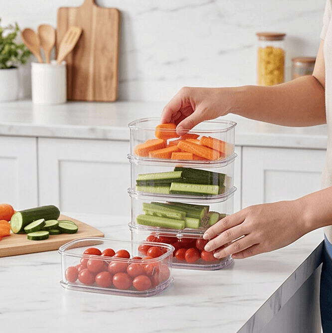Rectangular Five-Tier Spice Storage Container 2