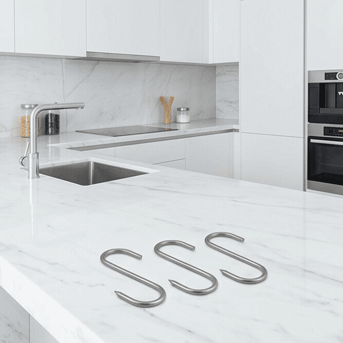 Stainless Steel S Hook for Hanging Meat - 1 Piece 3