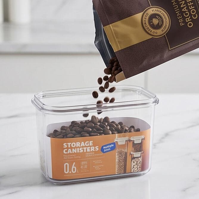 Airtight Food Storage Box - 600ml