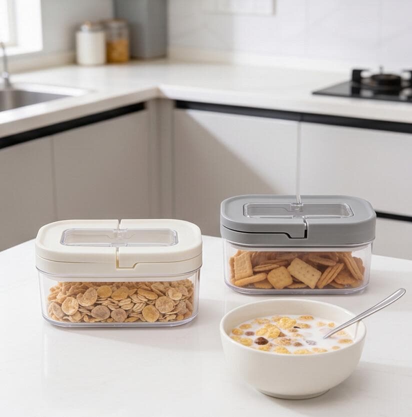 Flip Lid Food Container 425ml Pack of 2 5