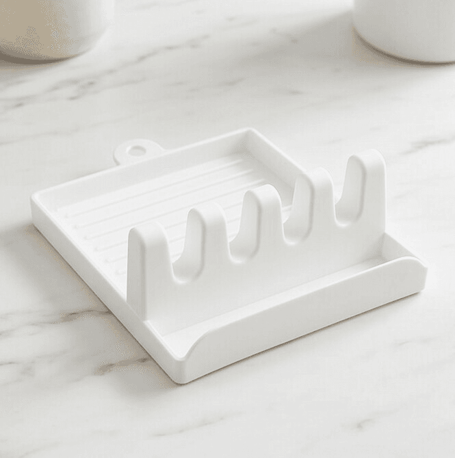 Spoon Rest and Pot Lid Holder 