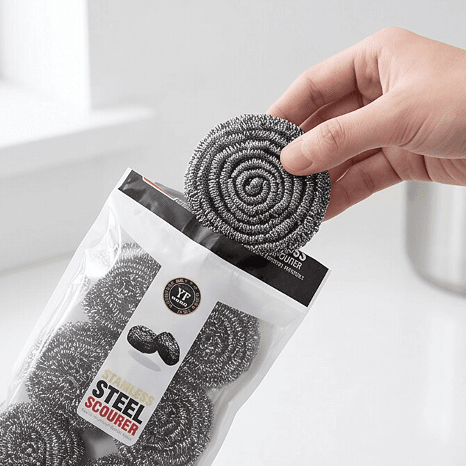 Metal Dish Cleaning Scrubbers 3