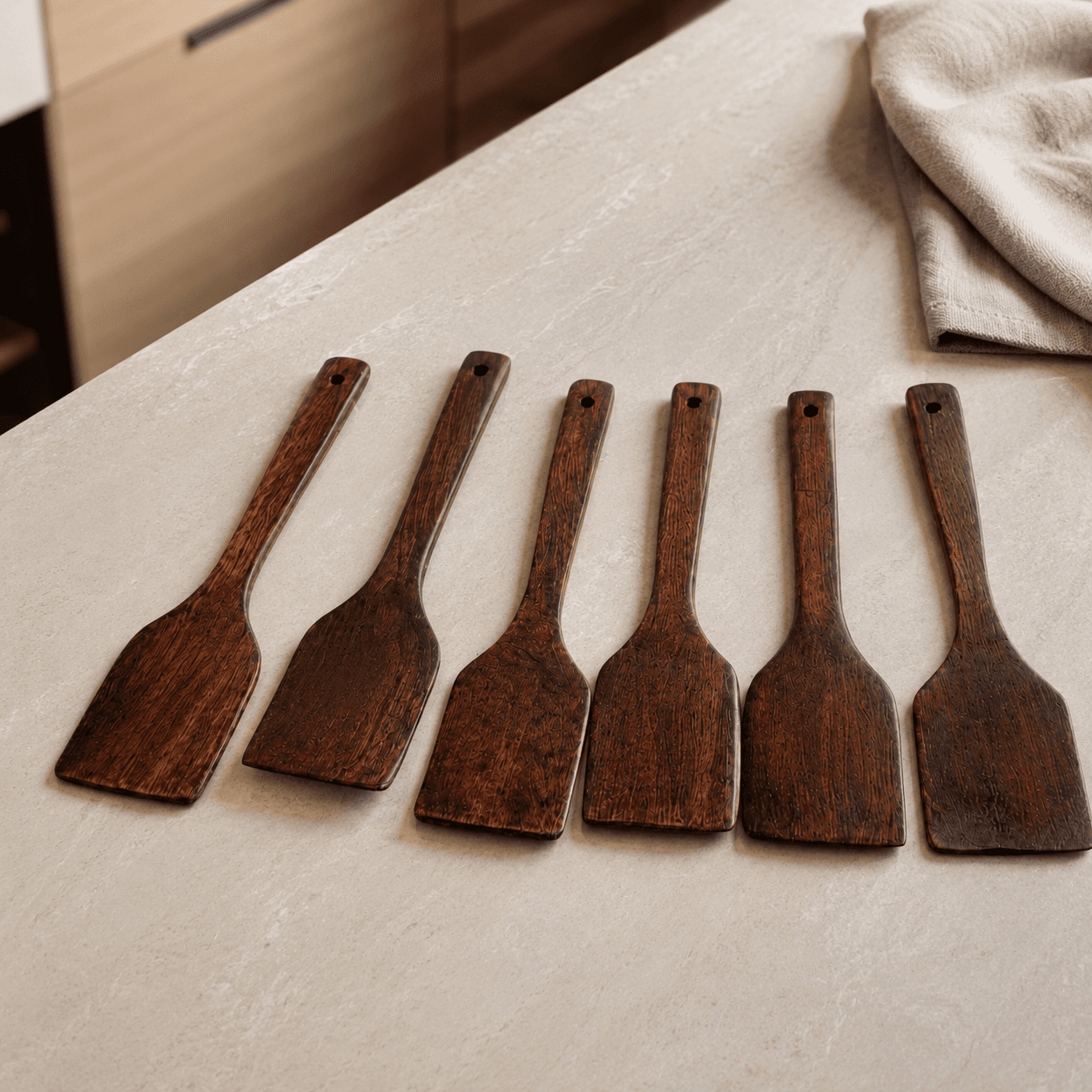 Multi-Purpose Wooden Spatula