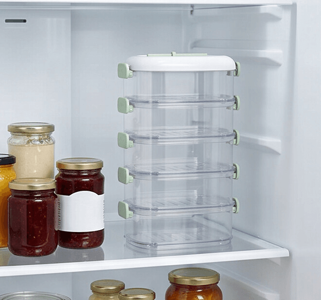 Rectangular Five-Tier Spice Storage Container 3