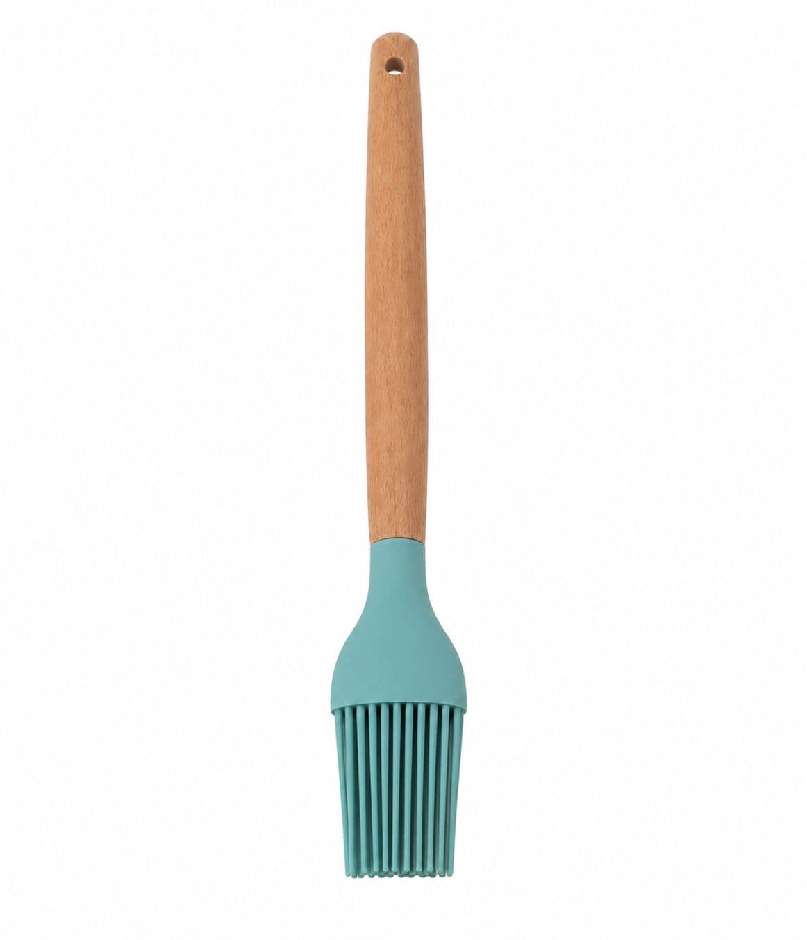 Silicone Cooking and Basting Brush with Handle (27×4 cm) - Sky Blue 3