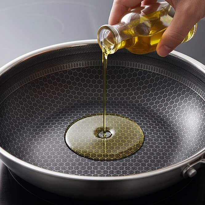 Tri-ply stainless steel pan with a glossy finish, no lid, 1.6L capacity, size 28 × 8 cm. 3