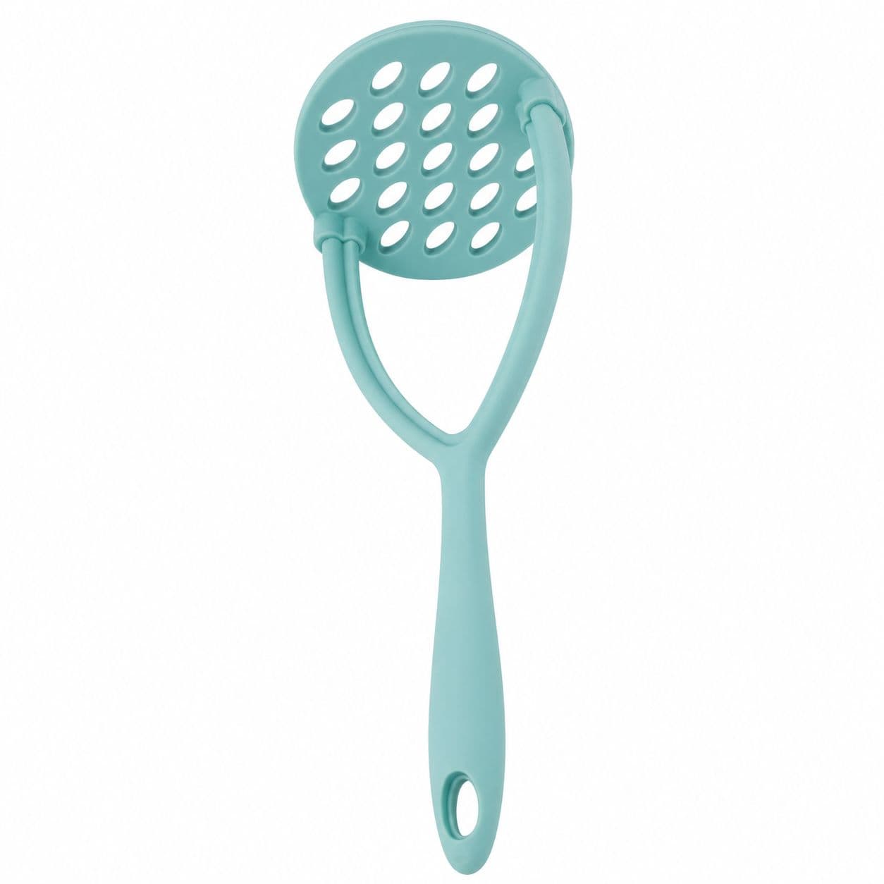 Silicone Potato Masher (29x10 cm) - Sky Blue 5