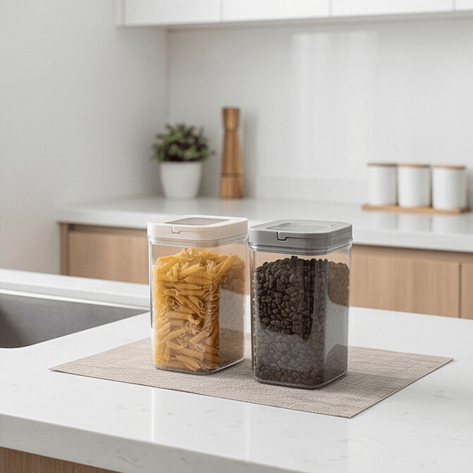 Flip Lid Food Container 2000ml Pack of 2