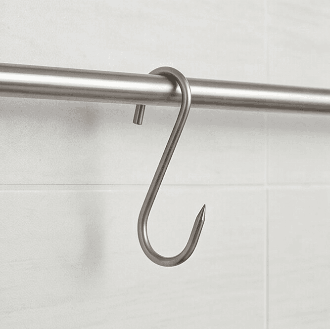 Stainless Steel S Hook for Hanging Meat - 1 Piece