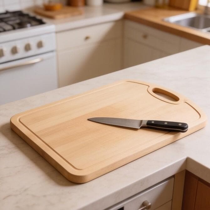 Wooden Cutting Board with Hanging Handle 4